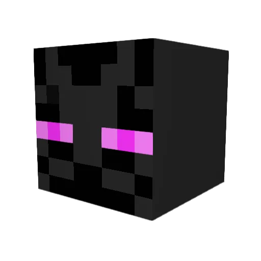 Flipper27 Minecraft avatar head, 3D render