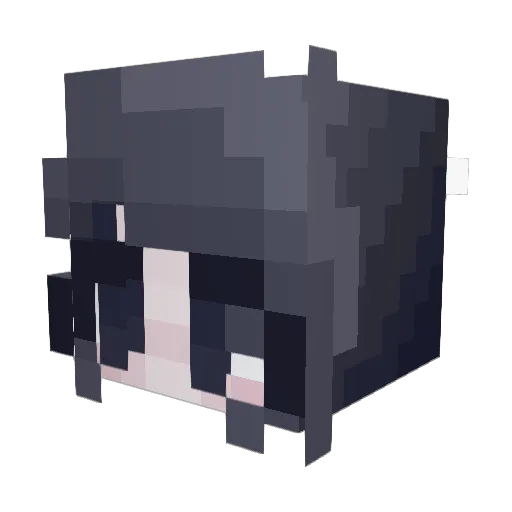 FlirtingBacon Minecraft avatar head, 3D render