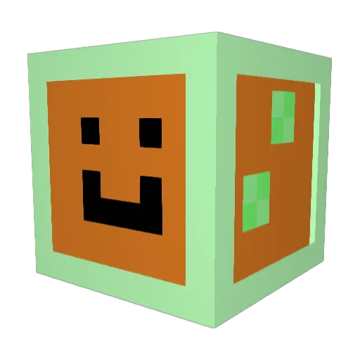 Flitzpiepe0707 Minecraft avatar head, 3D render