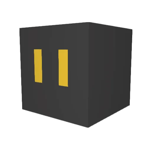Flix9327 Minecraft avatar head, 3D render