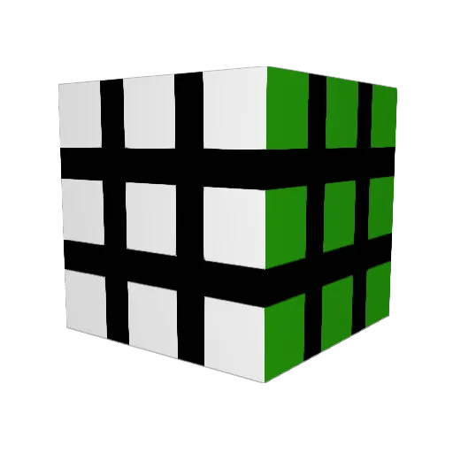 Flo0op3R Minecraft avatar head, 3D render