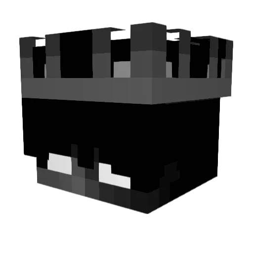 Flo121 Minecraft avatar head, 3D render