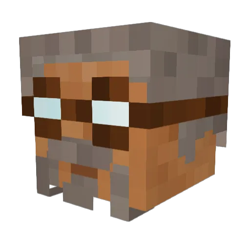 Flo654321 Minecraft avatar head, 3D render