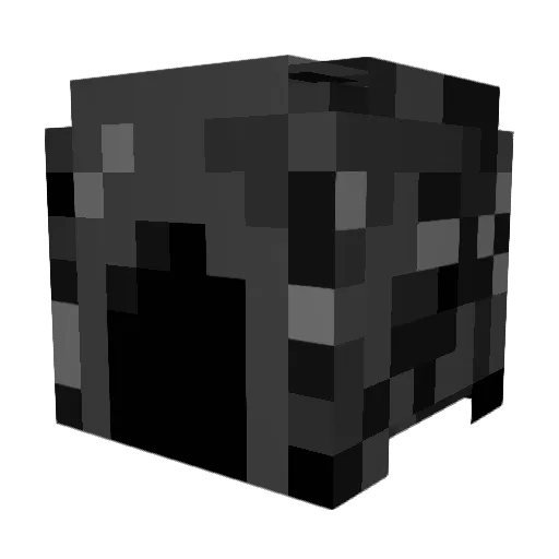 Floker00 Minecraft avatar head, 3D render