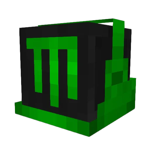 Floki69 Minecraft avatar head, 3D render