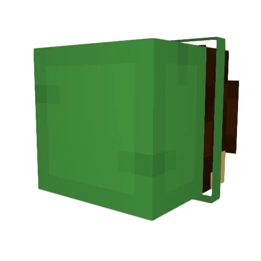 Flom0001 Minecraft avatar head, 3D render