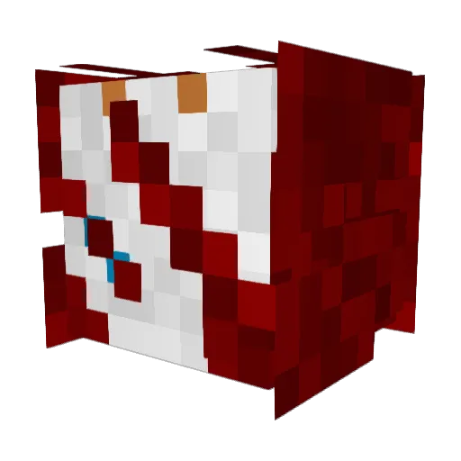 Flomax11724 Minecraft avatar head, 3D render