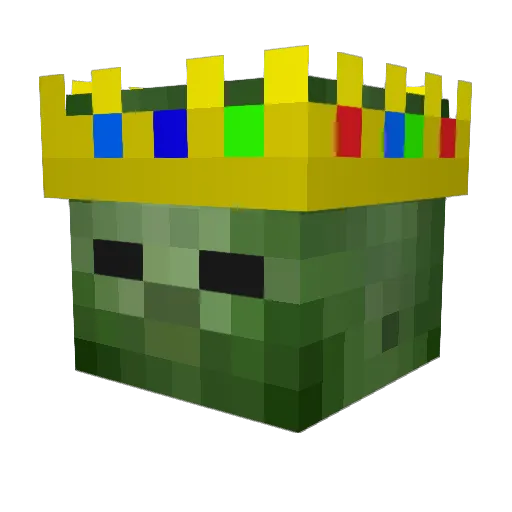 Flomega303 Minecraft avatar head, 3D render