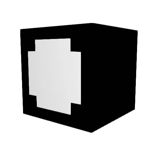 FloodedIsMe Minecraft avatar head, 3D render