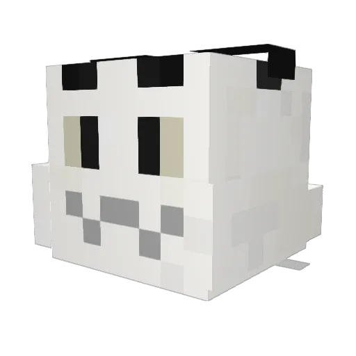 FloofyEzzy Minecraft avatar head, 3D render
