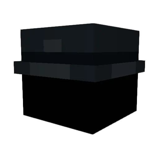 Flooperr Minecraft avatar head, 3D render