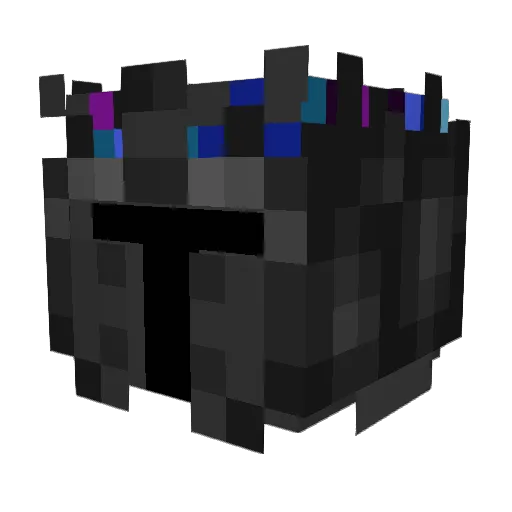 Floorburn Minecraft avatar head, 3D render