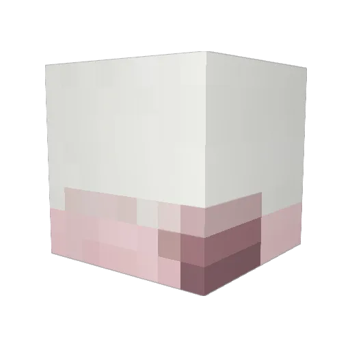 Floppa78 Minecraft avatar head, 3D render