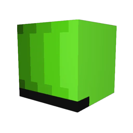 FloppaFanClub Minecraft avatar head, 3D render