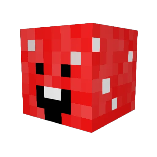 FloralEscape Minecraft avatar head, 3D render