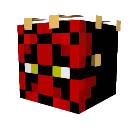 Florek__ Minecraft avatar head, 3D render