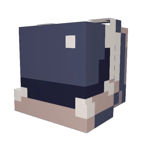 FloresDiov Minecraft avatar head, 3D render
