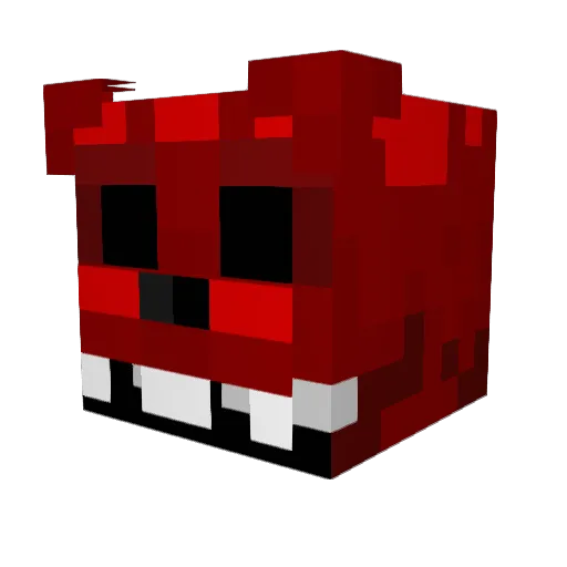 Florian03 Minecraft avatar head, 3D render