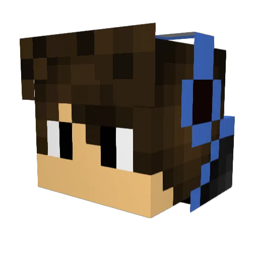 Florian091104 Minecraft avatar head, 3D render