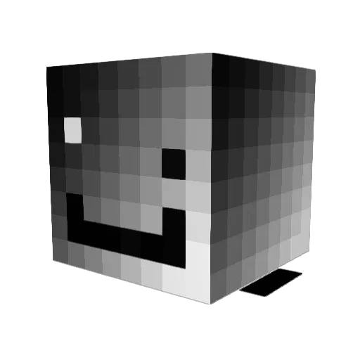 Florian152 Minecraft avatar head, 3D render