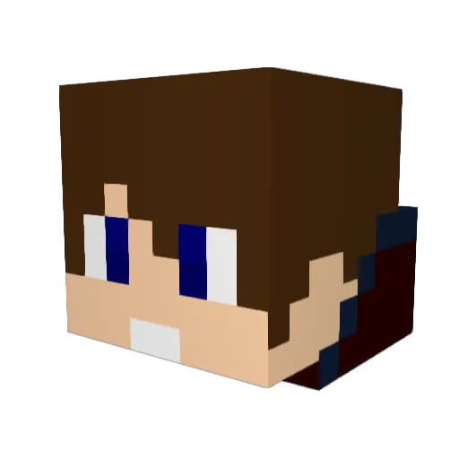 Florian_Marcus Minecraft avatar head, 3D render