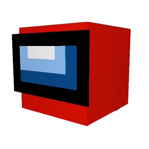 Florida_man5 Minecraft avatar head, 3D render
