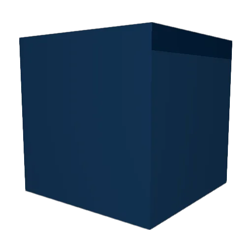 Flossie624 Minecraft avatar head, 3D render