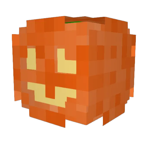 Flotingman Minecraft avatar head, 3D render