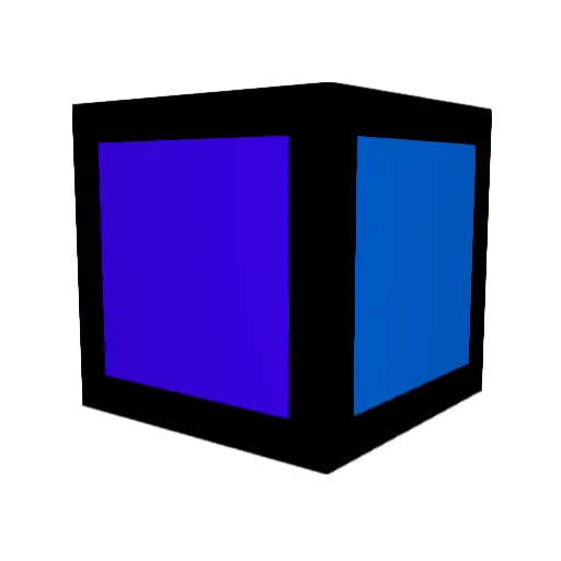 Flow077 Minecraft avatar head, 3D render