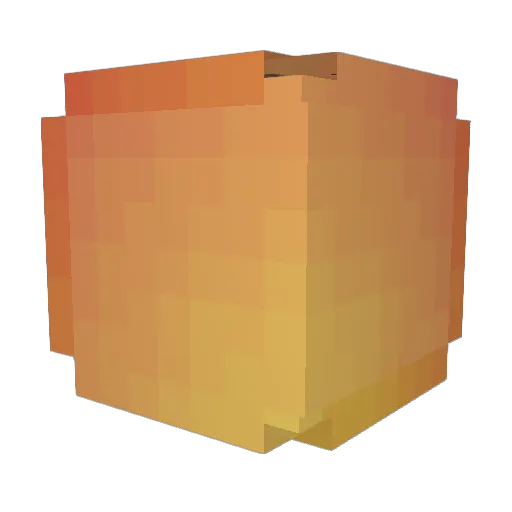 FlowRider06 Minecraft avatar head, 3D render