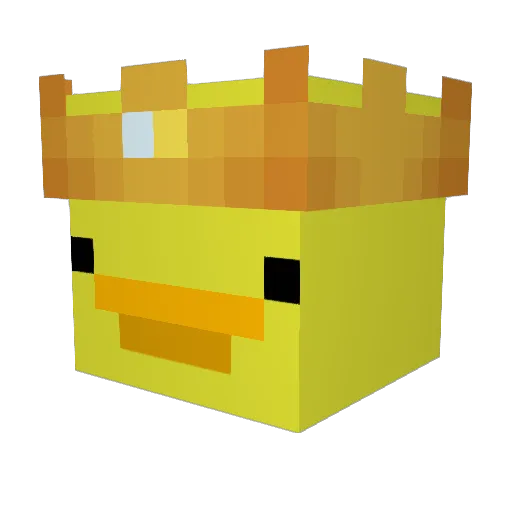 Flowe_Powe Minecraft avatar head, 3D render