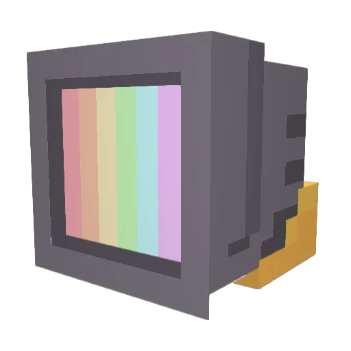 FlowerCloudz Minecraft avatar head, 3D render