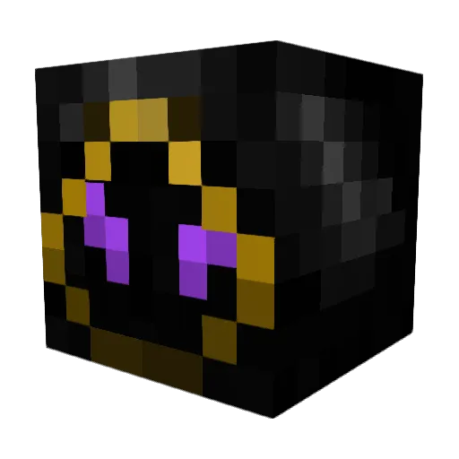 Flowerpotlol Minecraft avatar head, 3D render