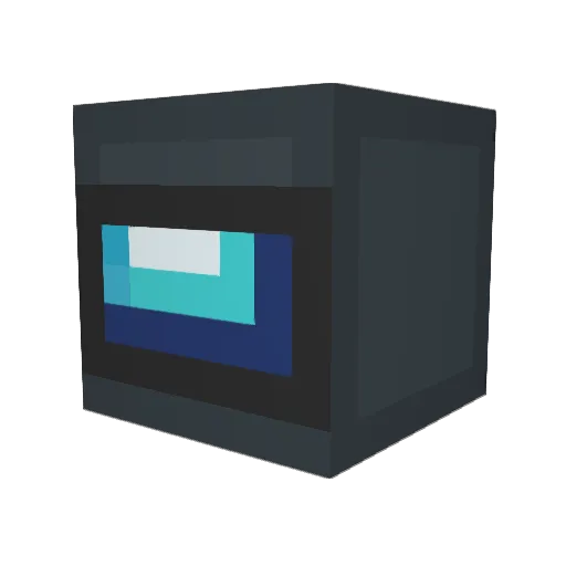 Flowesss Minecraft avatar head, 3D render