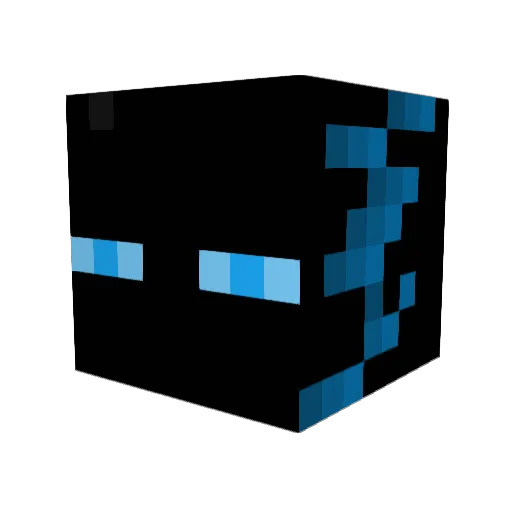 Flowshy14 Minecraft avatar head, 3D render