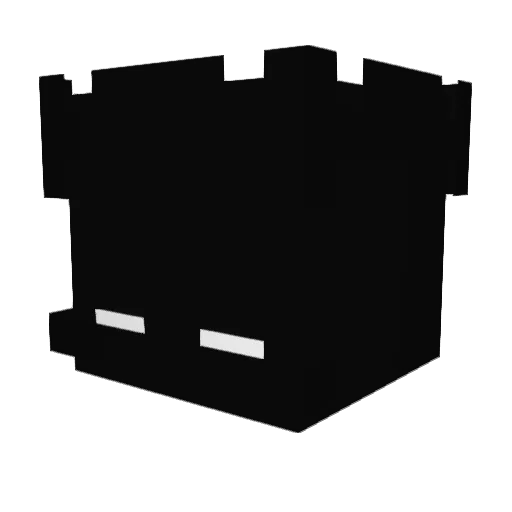 FlowwState Minecraft avatar head, 3D render