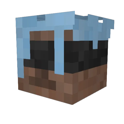 Floyqlo Minecraft avatar head, 3D render