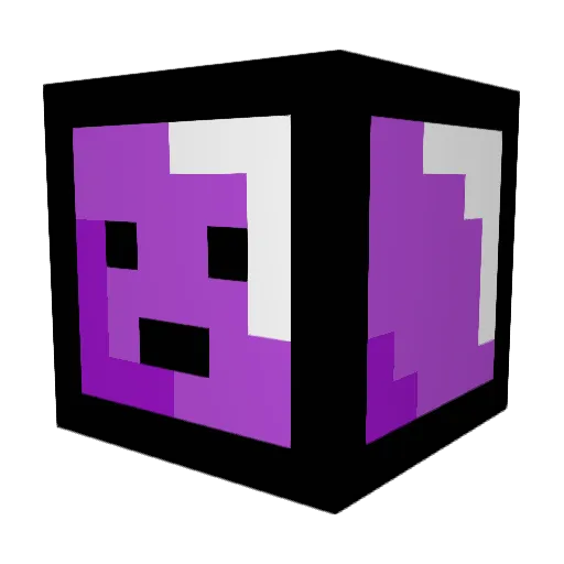 FlozzyAM Minecraft avatar head, 3D render