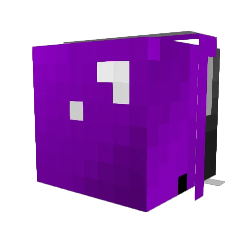 Flrrtz Minecraft avatar head, 3D render