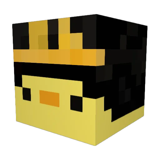 Fluff3610 Minecraft avatar head, 3D render