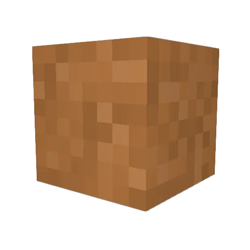 Fluff6 Minecraft avatar head, 3D render