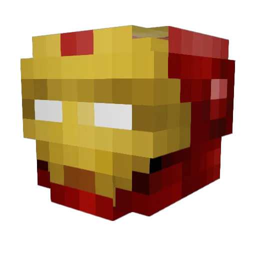 Fluffdawg02 Minecraft avatar head, 3D render