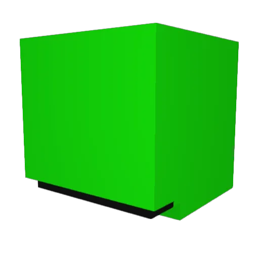 FluffsterMeister Minecraft avatar head, 3D render