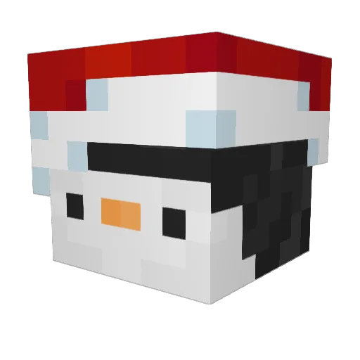 FluffyCloud12 Minecraft avatar head, 3D render