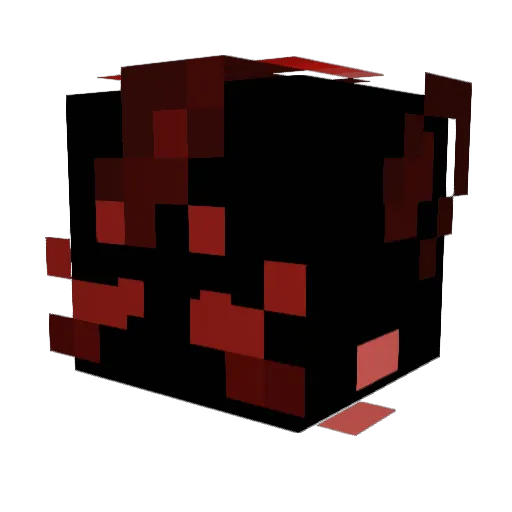 FluffyFlightFox Minecraft avatar head, 3D render