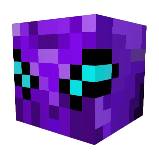 FluffyVonFoopa Minecraft avatar head, 3D render