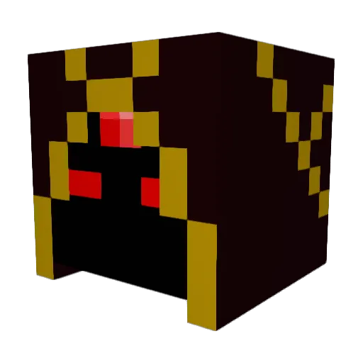 Fluffy_Marsh Minecraft avatar head, 3D render