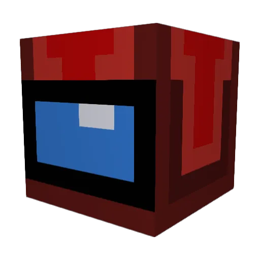 Fluidcakes22 Minecraft avatar head, 3D render