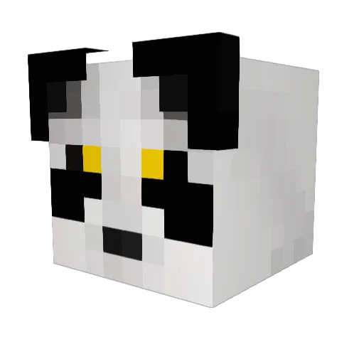 Flummi17 Minecraft avatar head, 3D render