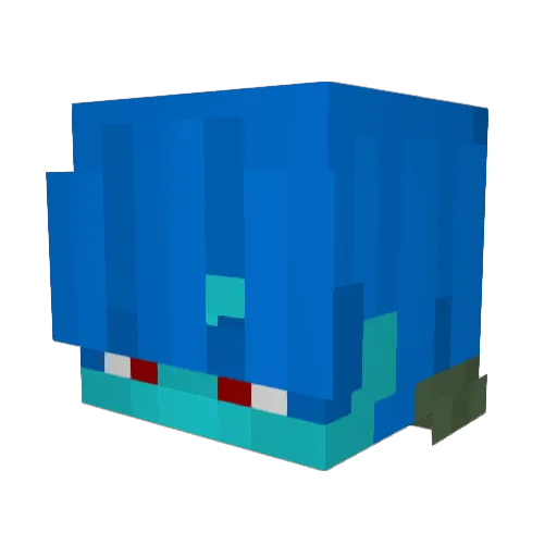 Minecraft-Avatar von FlumyCreeper: Kopf als 3D-Render